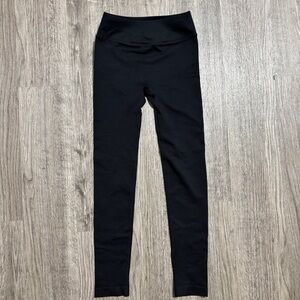 CSB Black Seamless Leggings Women XS NWOT High Rise Gym Yoga